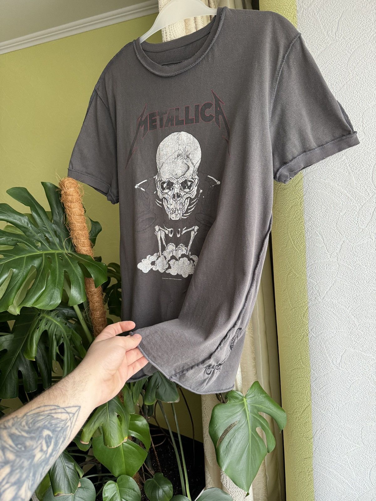 Amplified × Metallica Metallica 2008 Ampilifed Vintage Faded T-Shirt Size US L / EU 52-54 / 3 - 3 Thumbnail