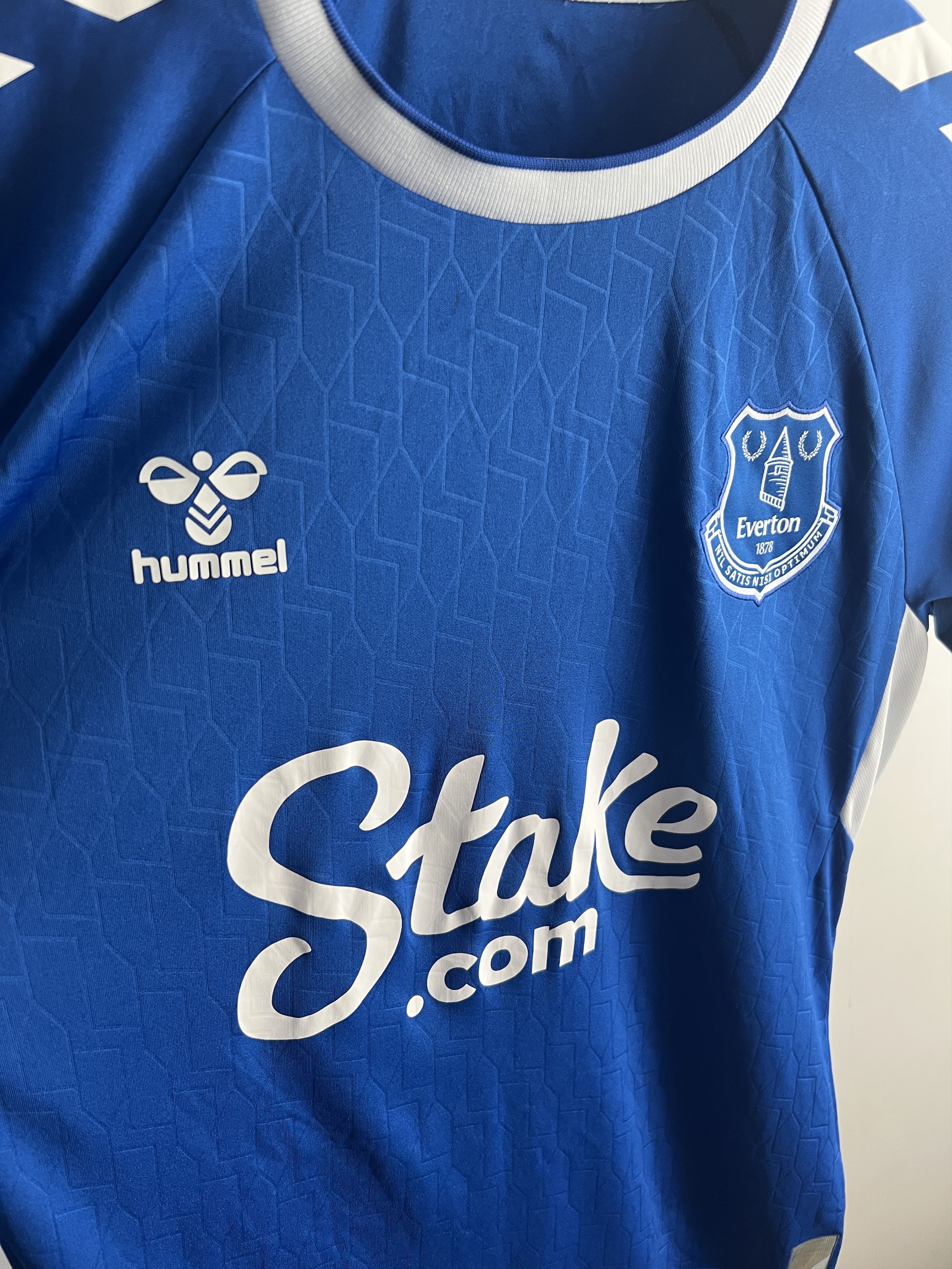 Hummel Soccer Jersey Hummel Everton 2024 Home Away Blue Football Size US S / EU 44-46 / 1 - 4 Thumbnail