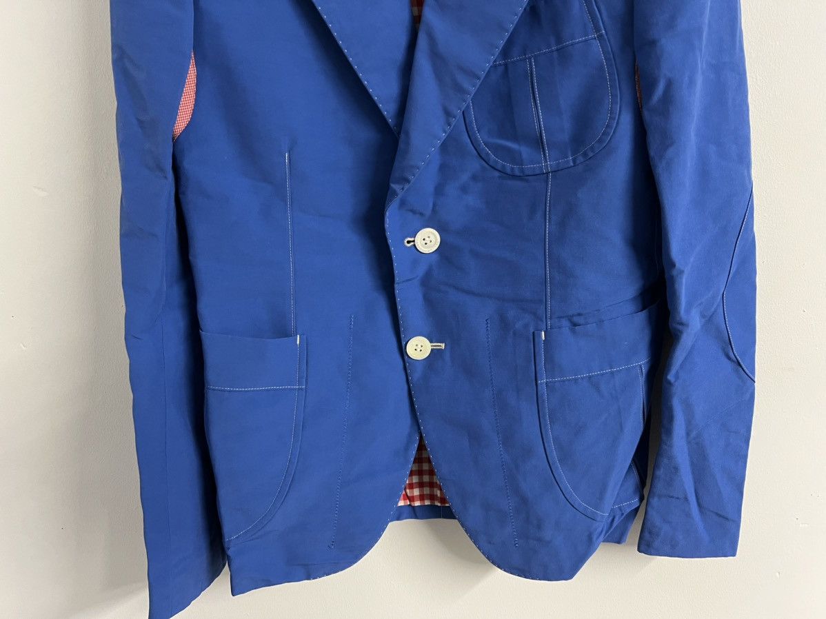 Comme des Garcons × Junya Watanabe Electric Blue Blazer Junya Watanabe MAN Size 34R - 5 Thumbnail