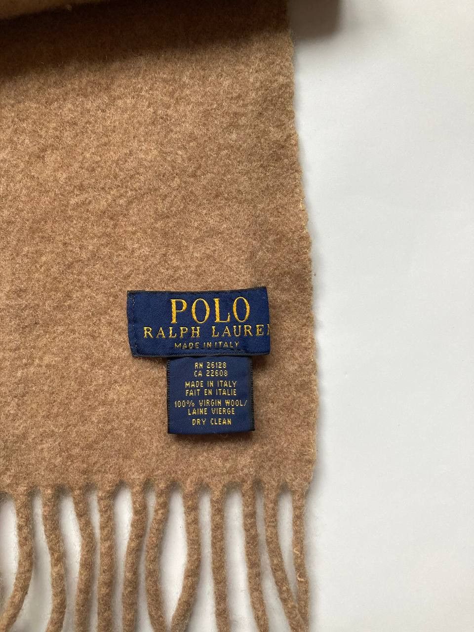Polo Ralph Lauren × Vintage Vintage Polo Ralph Lauren Scarf Wool Scarves Y2K rare Size ONE SIZE - 5 Thumbnail