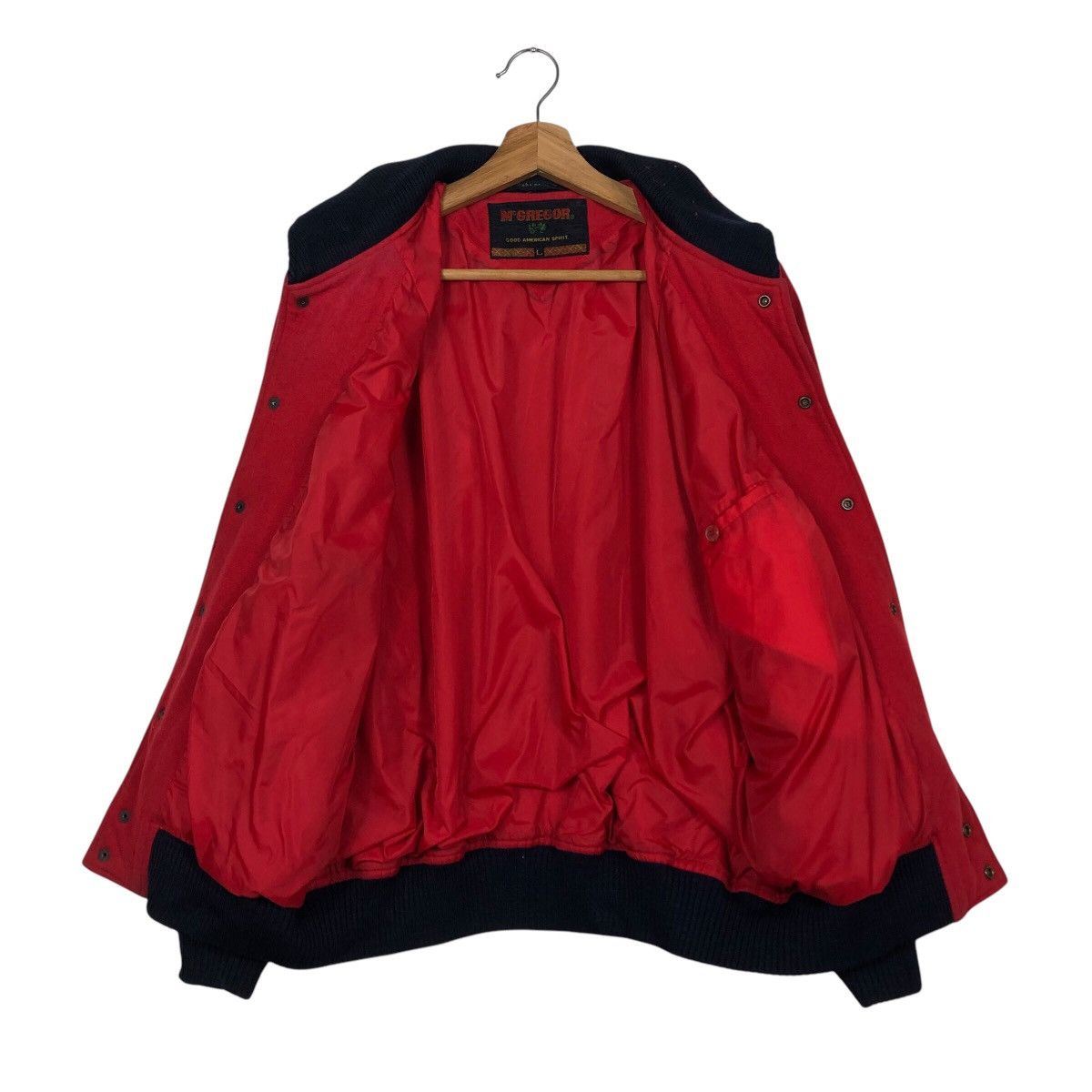 Japanese Brand 📌Vintage Bomber Jacket Mc Gregor Big Logo Issey Miyake Size US L / EU 52-54 / 3 - 14 Thumbnail