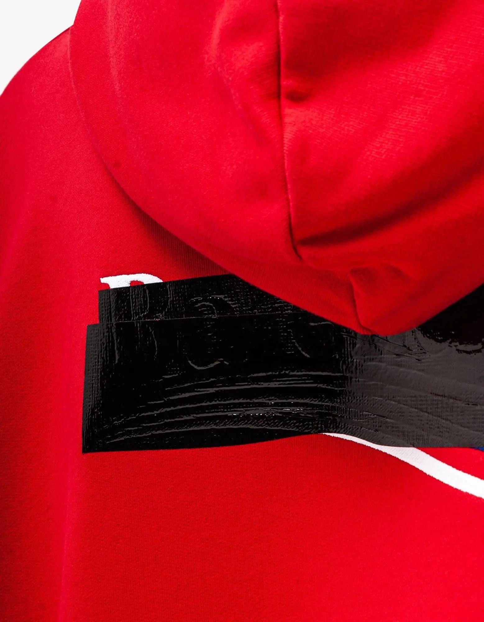 Balenciaga Balenciaga Red Gaffer Logo Large Hoodie Size US S / EU 44-46 / 1 - 3 Thumbnail