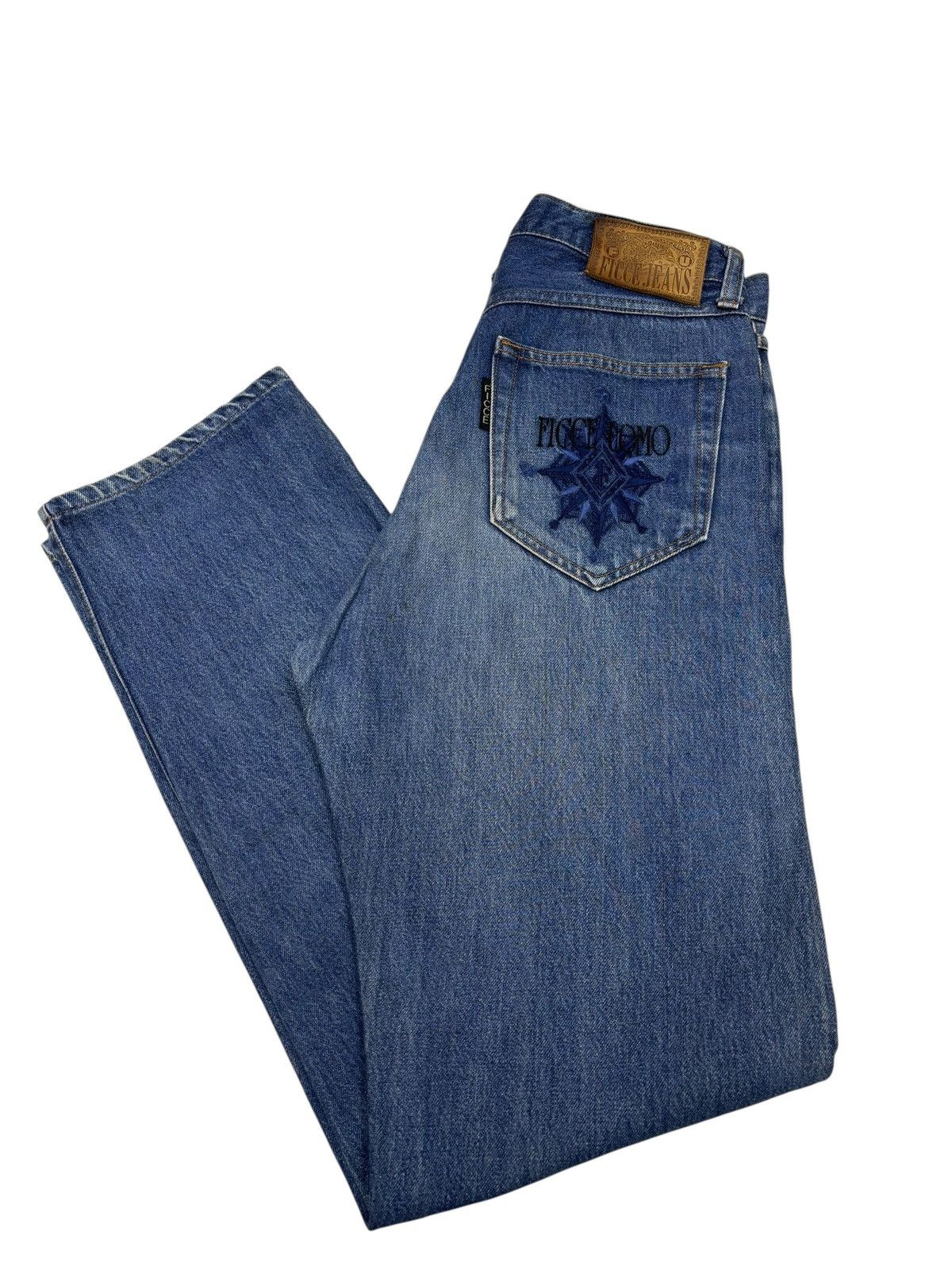 Yoshiyuki Konishi Yoshiyuki Konishi Ficce Uomo Wide Straight Leg Denim Jeans Size US 32 / EU 48 - 6 Thumbnail