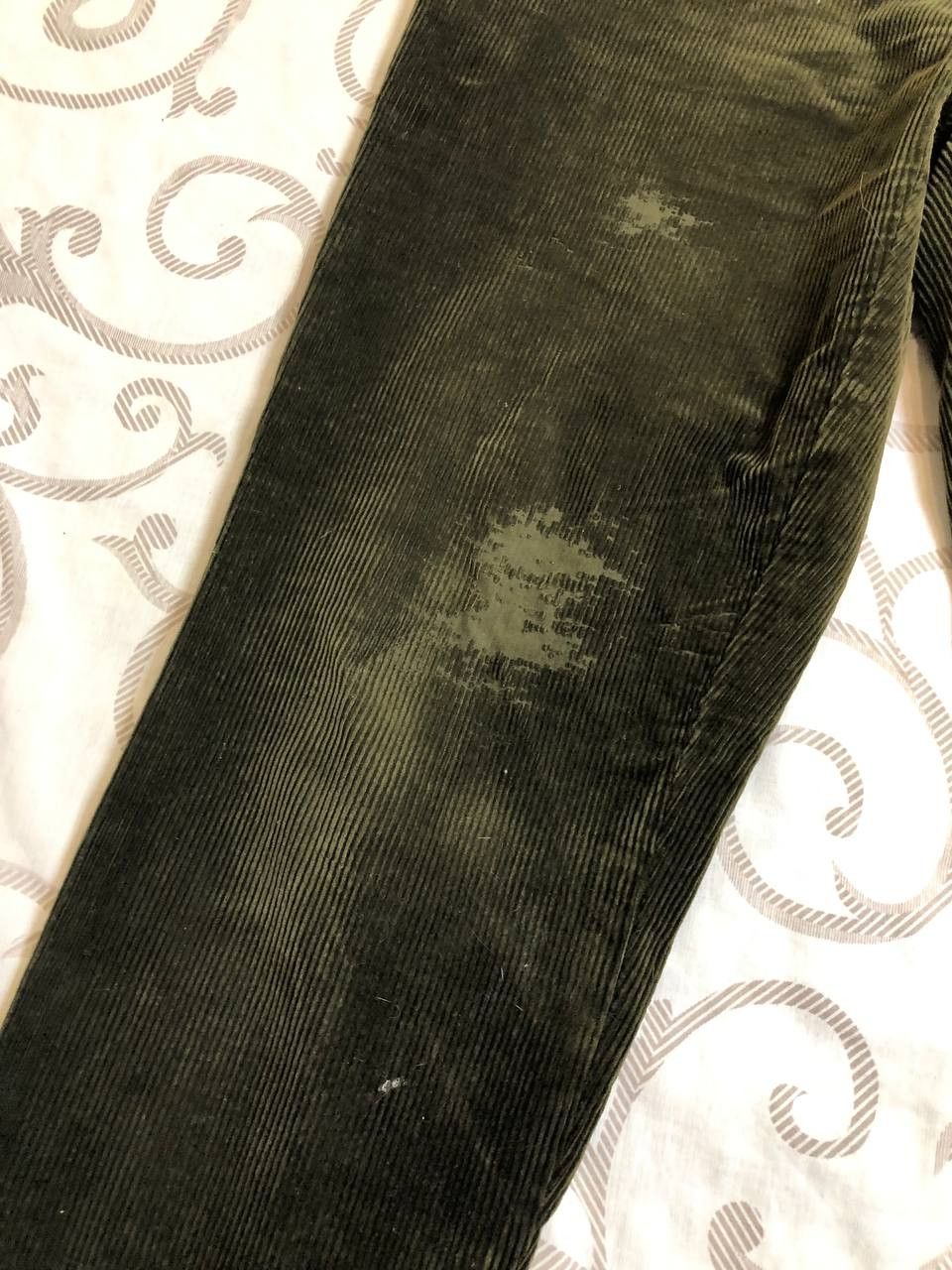 Polo Ralph Lauren Polo Ralph Lauren Corduroy distressed Pants Vintage Size US 34 / EU 50 - 5 Thumbnail