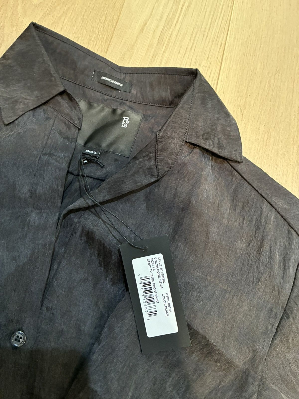 R13 Twisted front shirt XS Size XS / US 0-2 / IT 36-38 - 9 Thumbnail