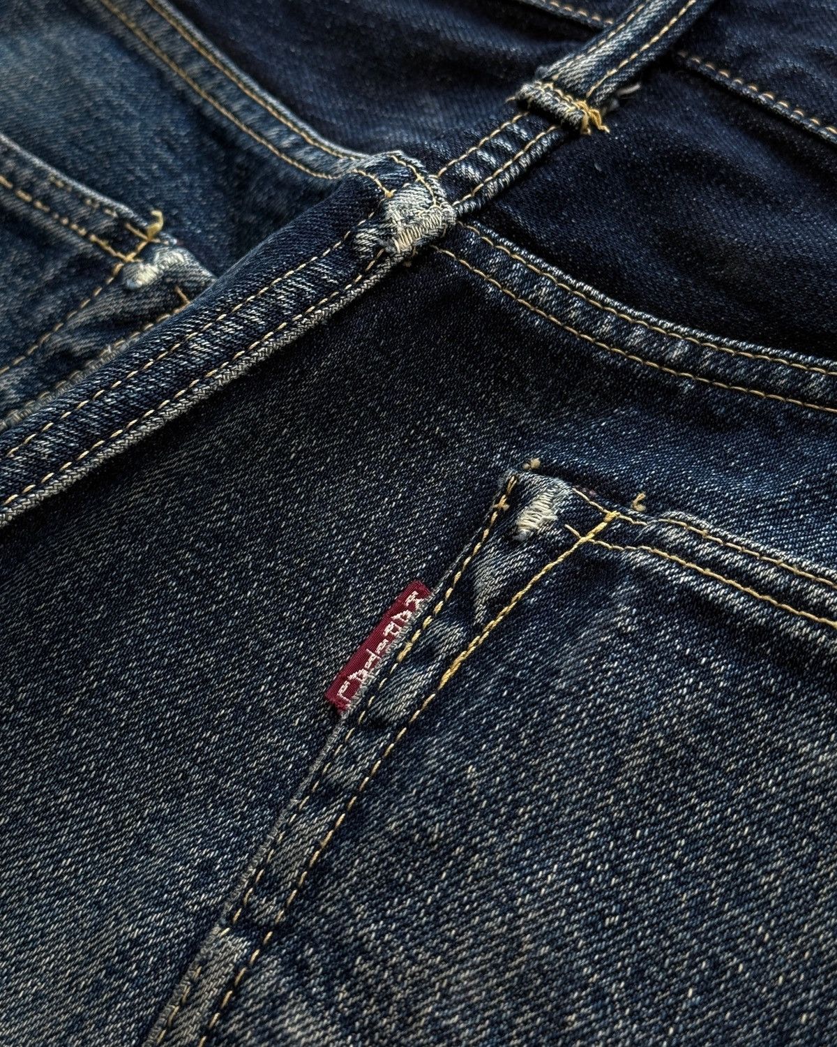 VINTAGE KAPITAL RED SELVEDGE DENIM
