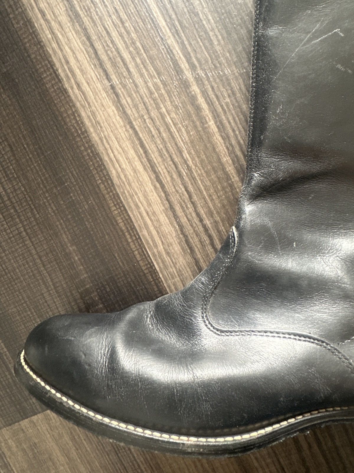 Leather × Vintage Cute Tie Leather Boot Size US 8.5 / IT 38.5 - 3 Thumbnail