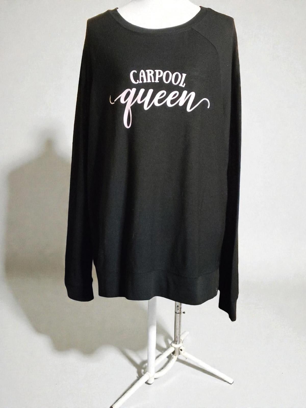 Other Mary Square Carpool Queen Sweatshirt Size 2XL Black Size XS / US 0-2 / IT 36-38 - 2 Thumbnail