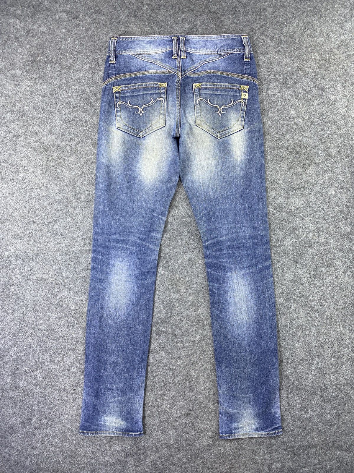 Japanese Brand × Jean Japanese Brand Blue Wash Jeans - J1095 Size 29" - 4 Thumbnail