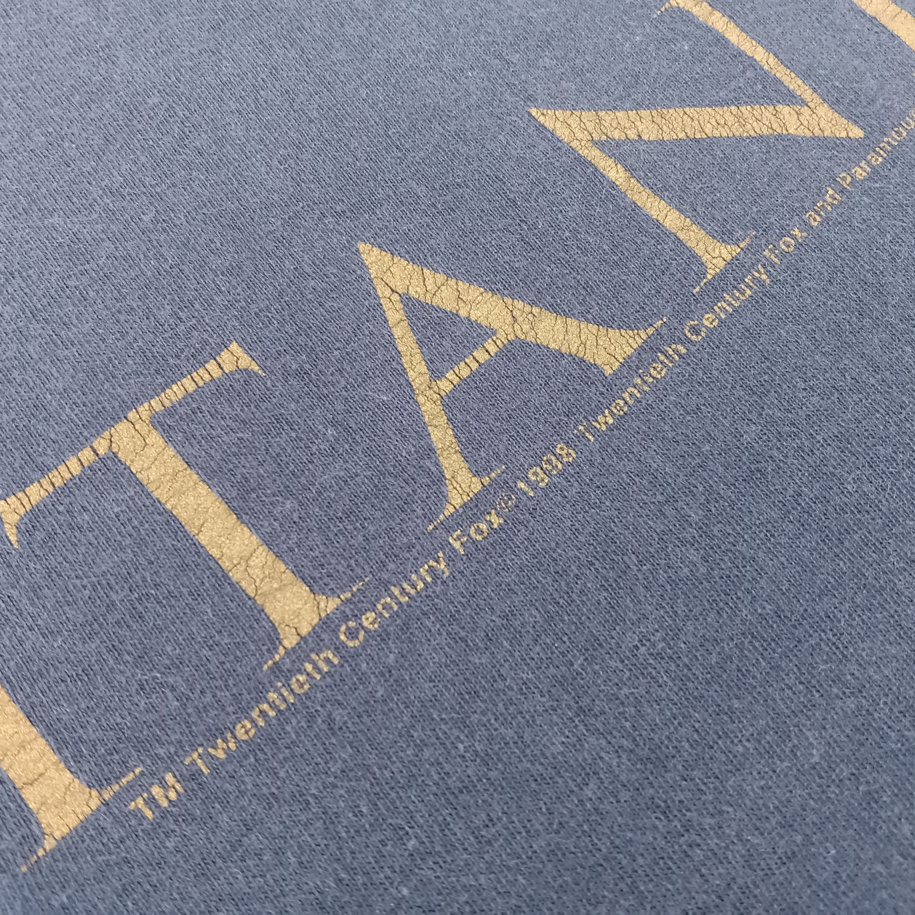 Vintage Titanic Movie Promo Style Vintage Tshirt Size US L / EU 52-54 / 3 - 3 Thumbnail