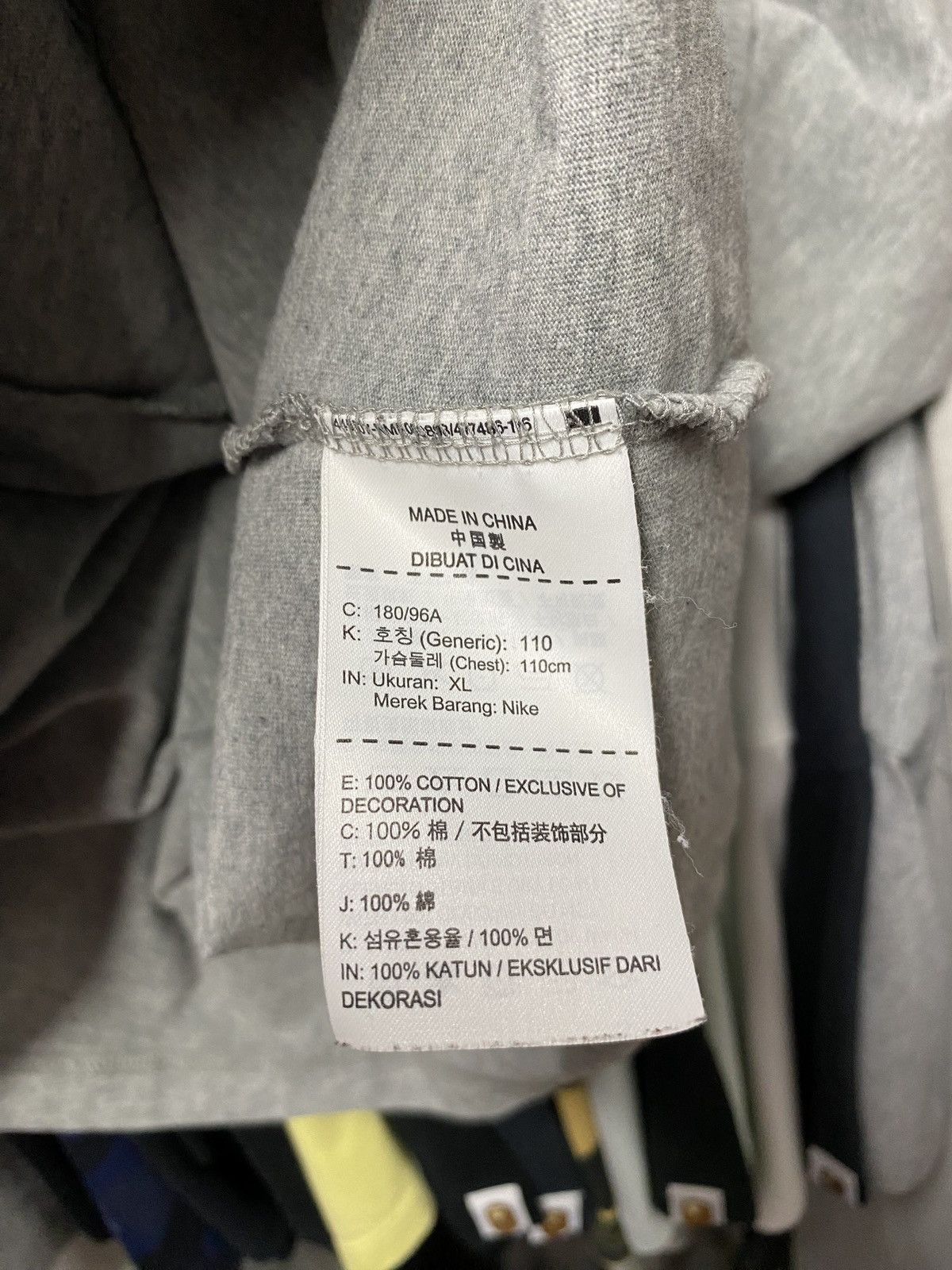 Off-White Off-White Nike Virgil Abloh Men’s Tee Shirt Large Size US L / EU 52-54 / 3 - 6 Thumbnail