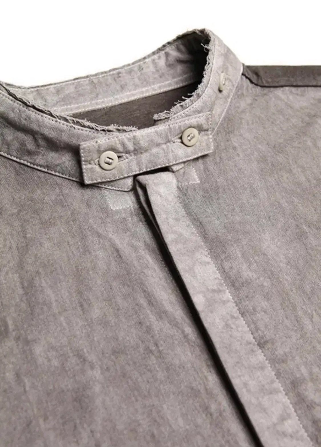 Boris Bidjan Saberi Boris Bidjan Saberi Grey Shirt Size US M / EU 48-50 / 2 - 3 Thumbnail