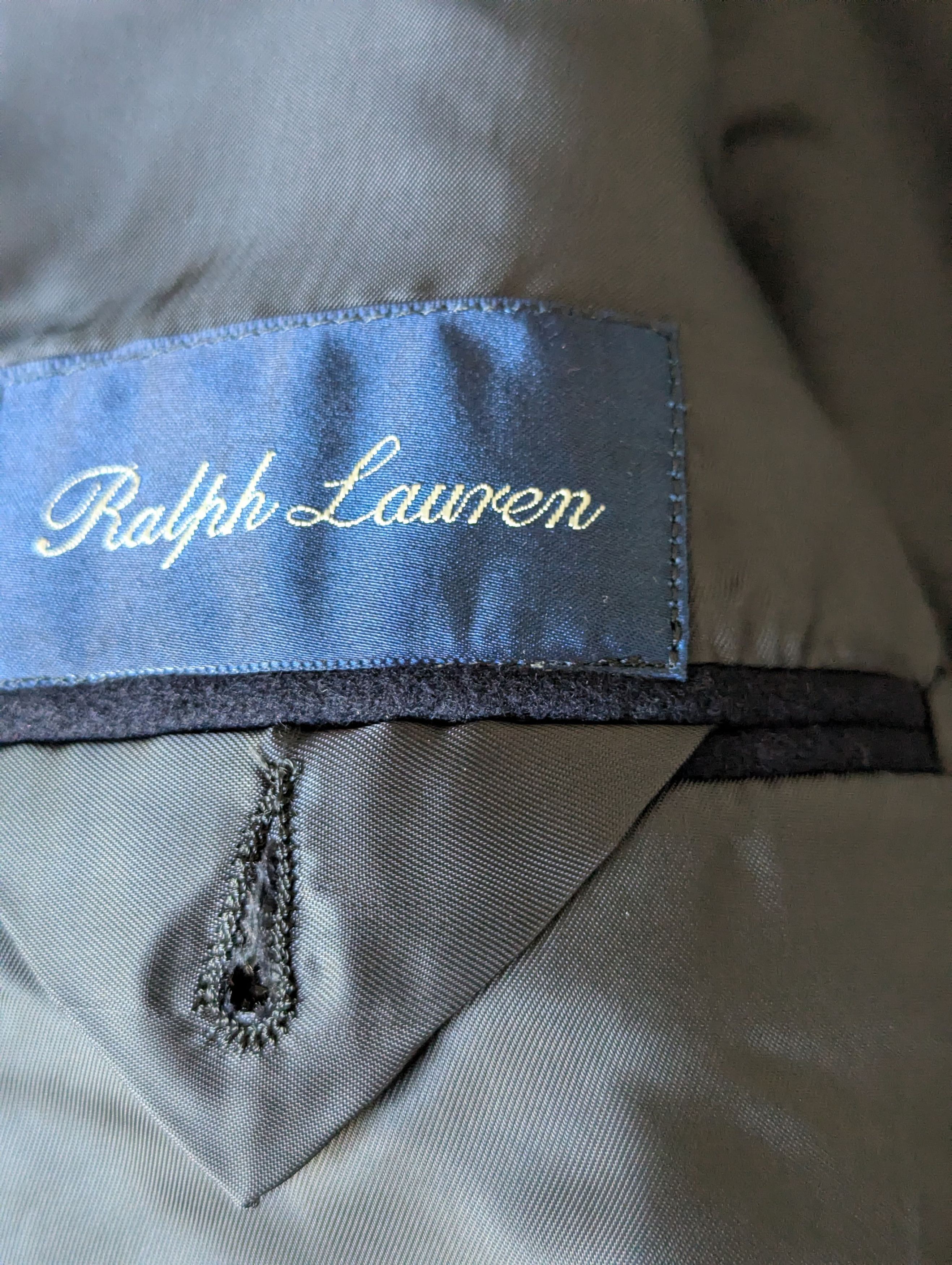 Ralph Lauren Vintage Lambs Wool Blazer Size 44L - 3 Thumbnail