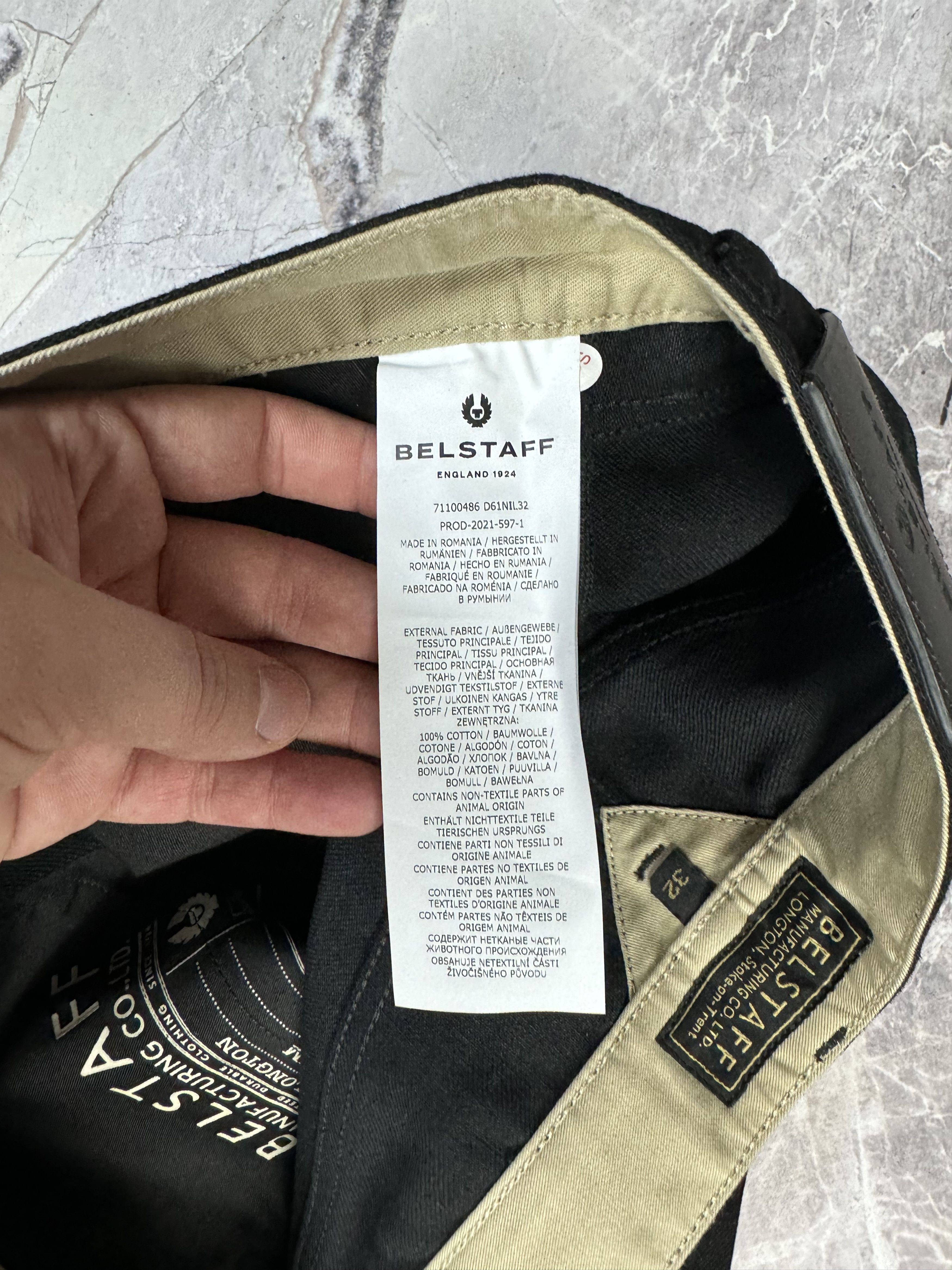 Belstaff Belstaff moto biker denim jeans Pants Size US 32 / EU 48 - 9 Thumbnail