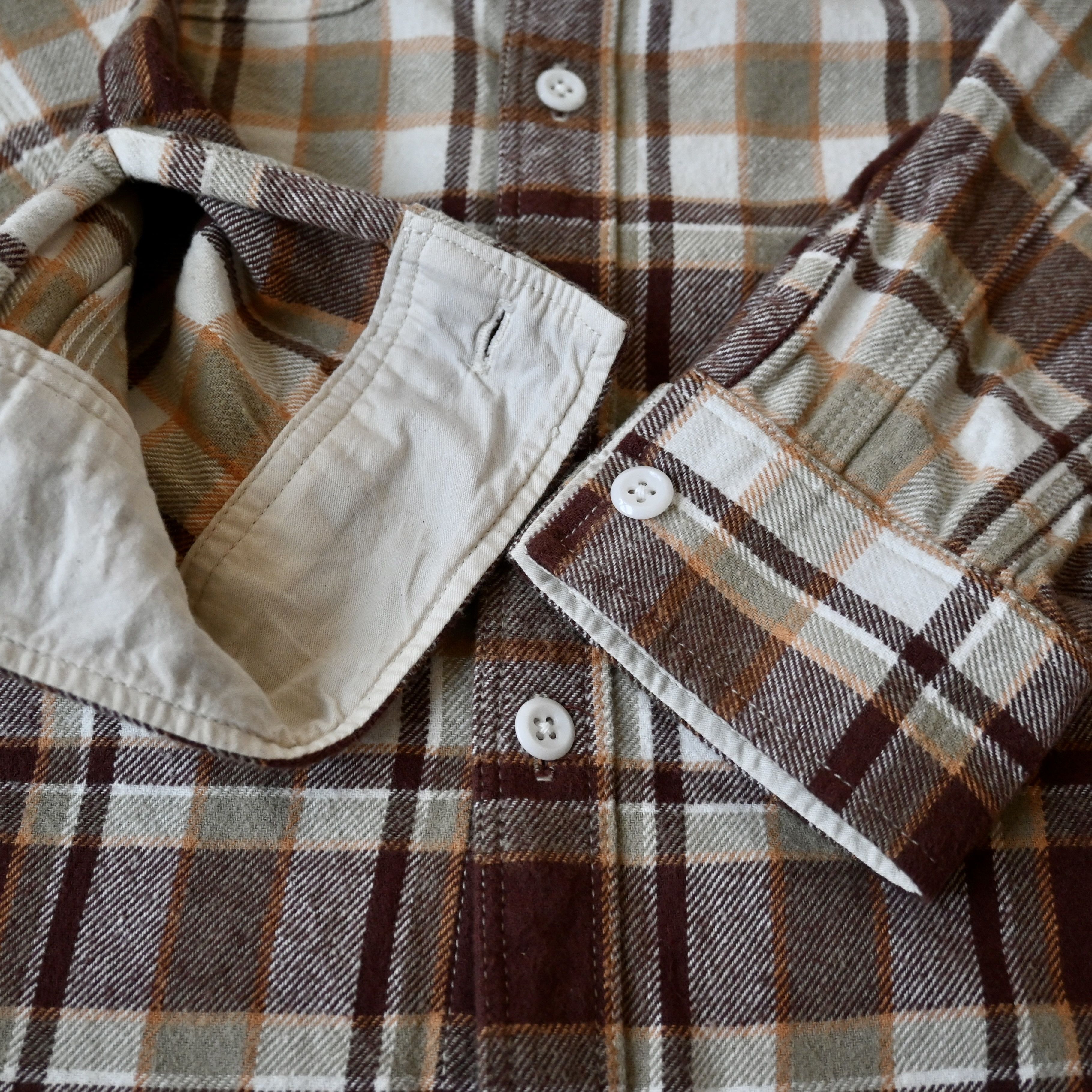 Beams Plus BEAMS PLUS plaid cotton flannel work shirt, S Size US S / EU 44-46 / 1 - 10 Thumbnail