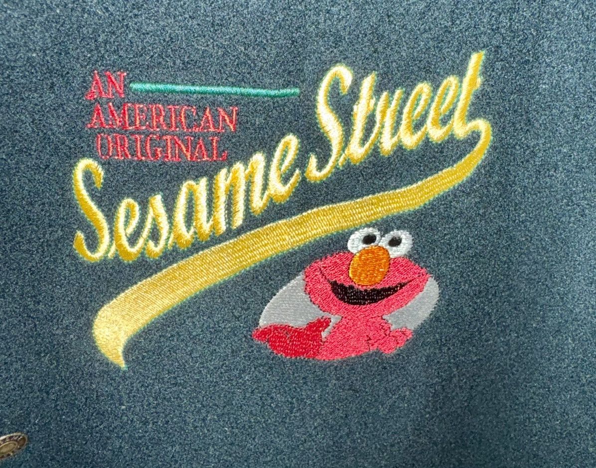 Other Vintage 90s Sesame Street Varsity Jacket – Chicago Store Size US L / EU 52-54 / 3 - 4 Thumbnail