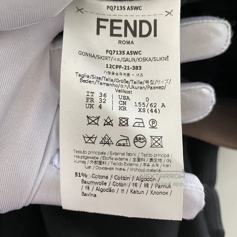Fendi Fendi Pleated Black Skirt Size 42" / US 20 - 7 Thumbnail