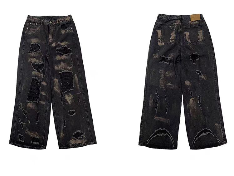 Japanese Brand × Vintage Vintage High Street Hip Hop Loose Jeans Size US 32 / EU 48 - 5 Thumbnail