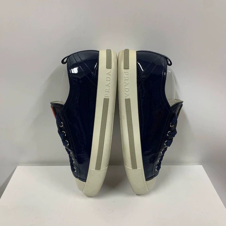 Prada Prada Patent Leather Sneakers Size 36.5-2506 Size US 6 / IT 36 - 4 Thumbnail