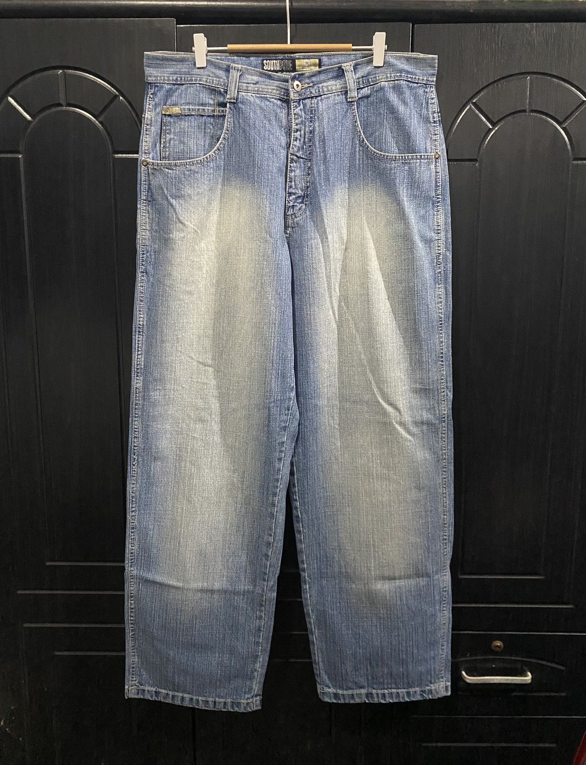 Southpole × Streetwear × Vintage Southpole Gold tab Baggy jeans