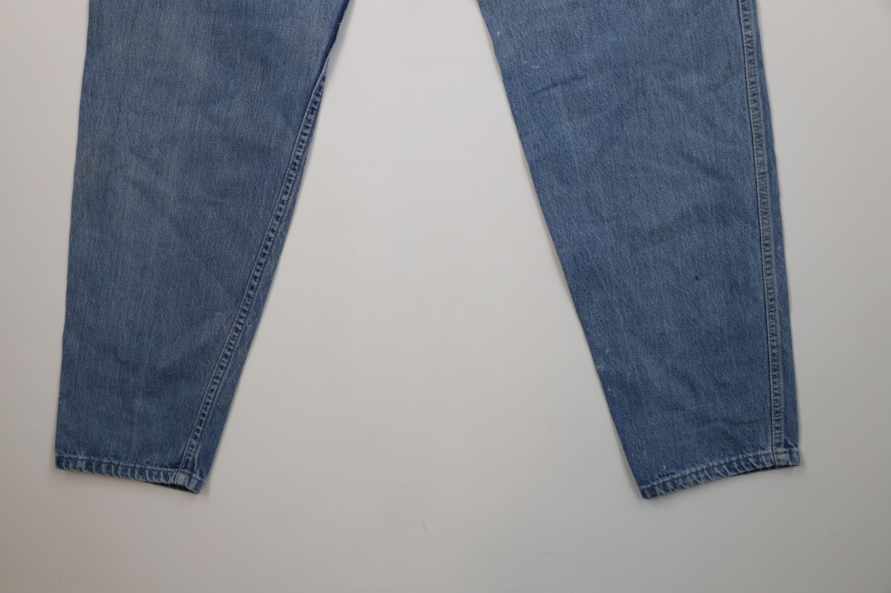 Lee Vintage 90s Lee Relaxed Tapered Leg Denim Jeans Blue USA Size 36" / US 14 / IT 50 - 15 Thumbnail
