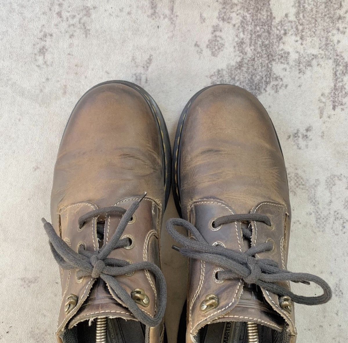 Dr. Martens Vintage Doc Martens Chunky Brown Oxford Creepers Size US 12 / EU 45 - 1 Thumbnail