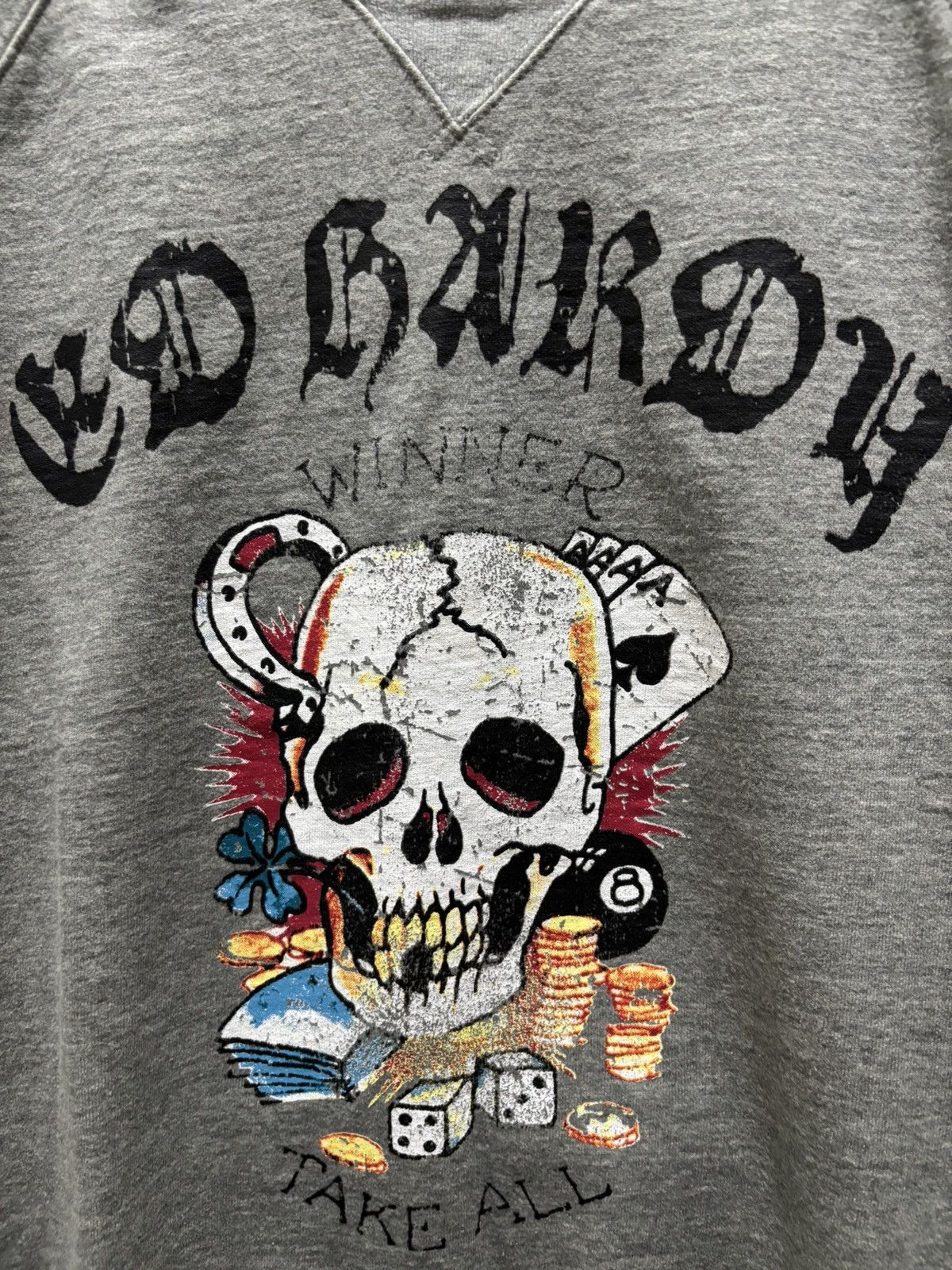 Ed Hardy Ed hardy Skull Winner Take All Sweatshirt Size US L / EU 52-54 / 3 - 2 Thumbnail