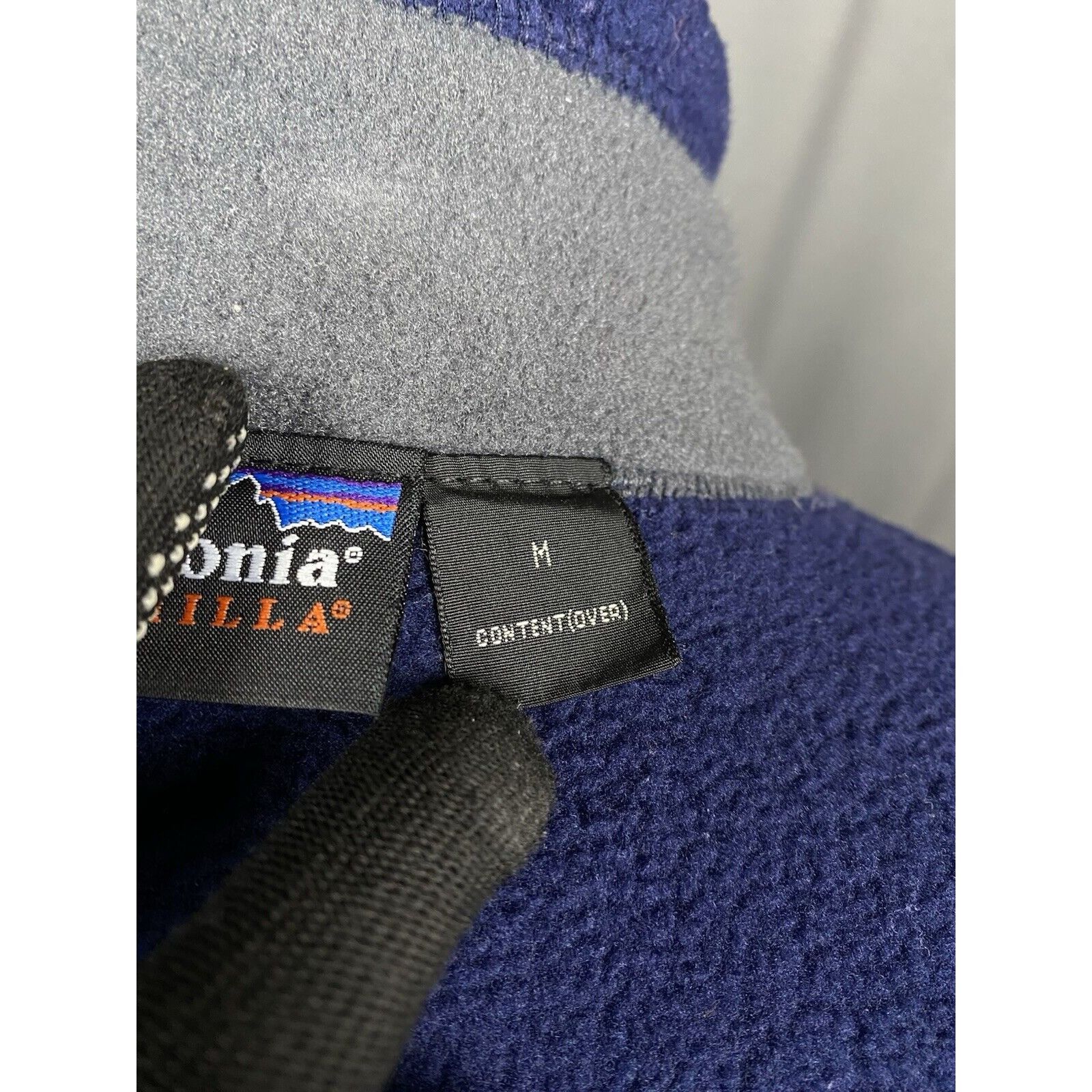 Patagonia Patagonia Synchylla VTG Men's Blue Fleeced Vest Size M Size US M / EU 48-50 / 2 - 10 Thumbnail