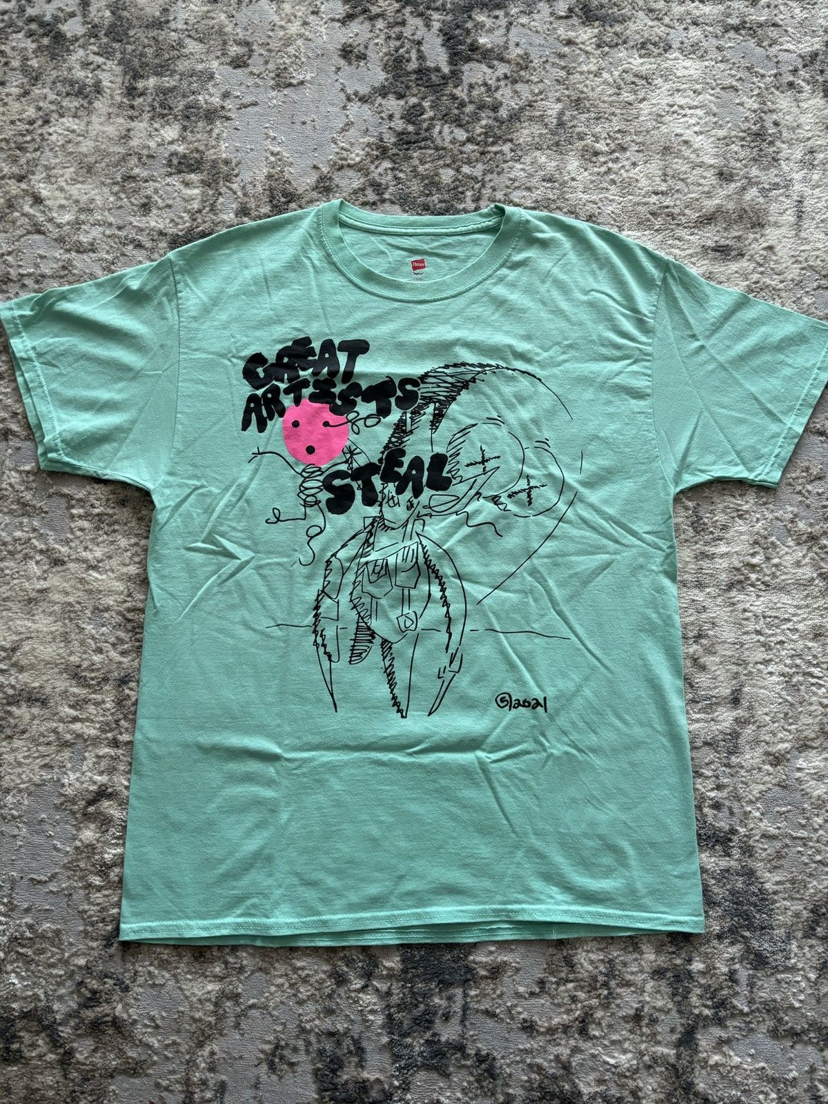 Other 5am rosa "great artist steal" mint T shirt Size US L / EU 52-54 / 3 - 1 Thumbnail