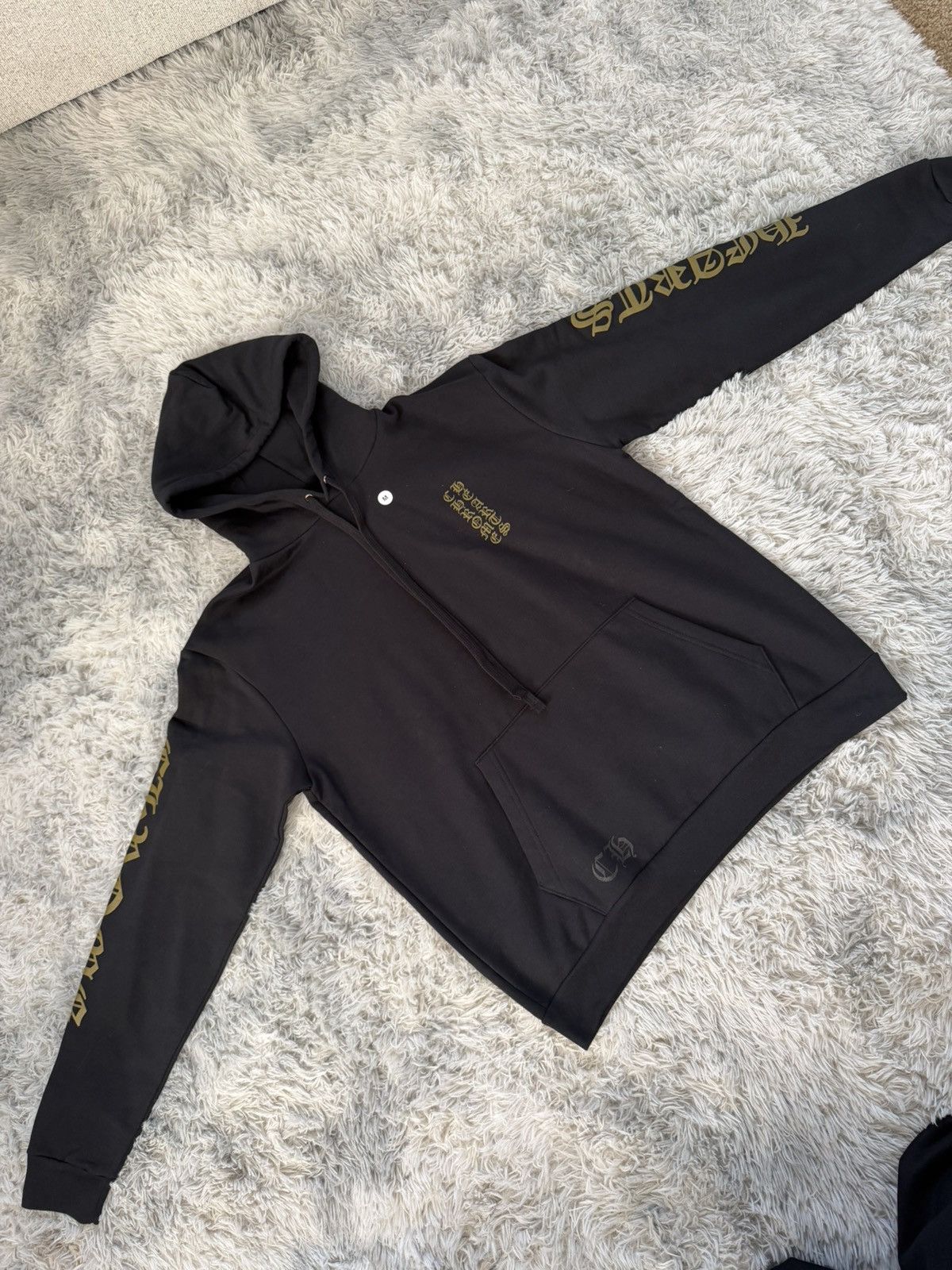 Chrome Hearts Chrome Hearts Vertical Logo Hoodie Size US M / EU 48-50 / 2 - 1 Thumbnail