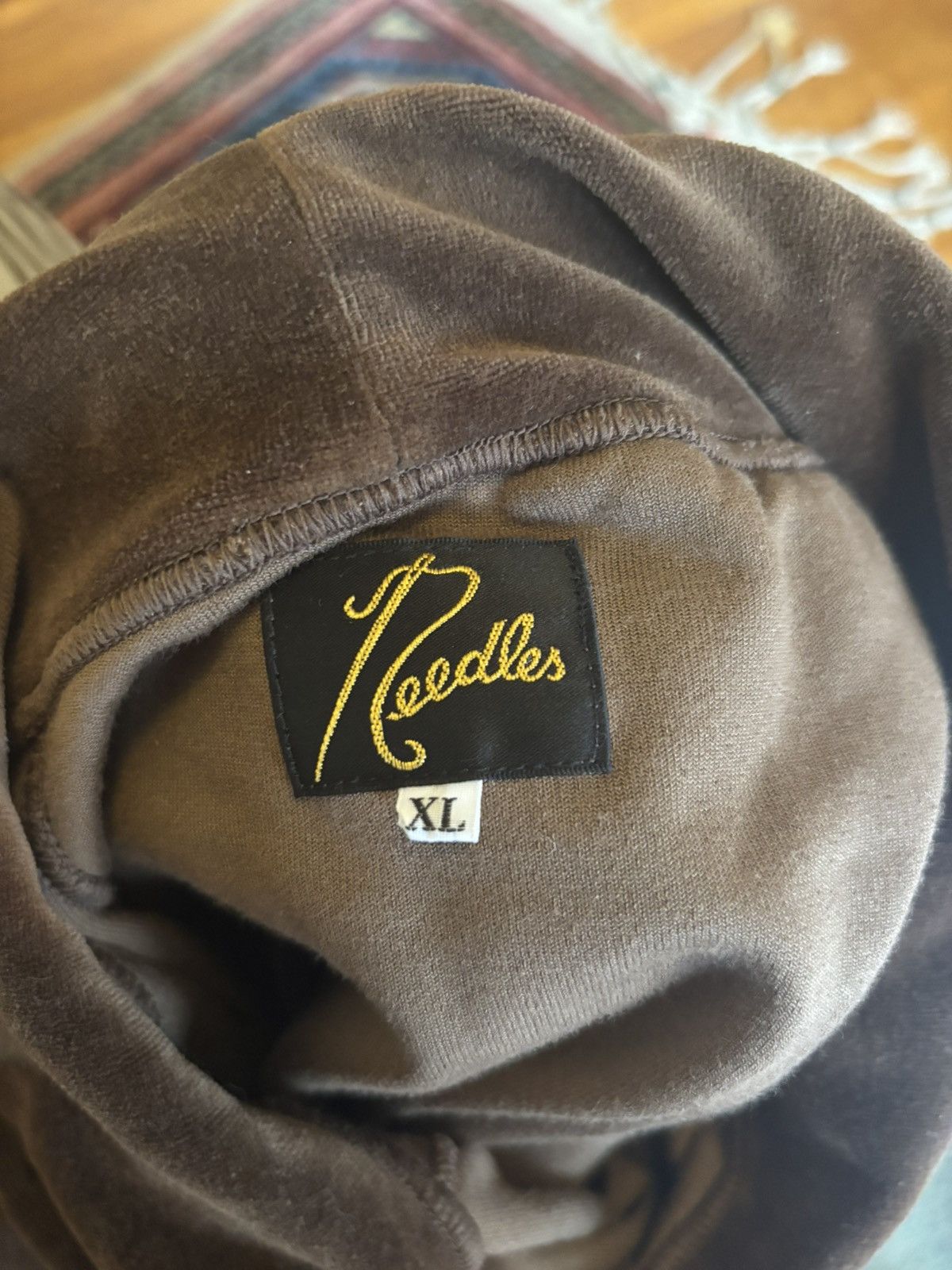 Needles Needles Velour Track Hoodie Size US XL / EU 56 / 4 - 6 Thumbnail