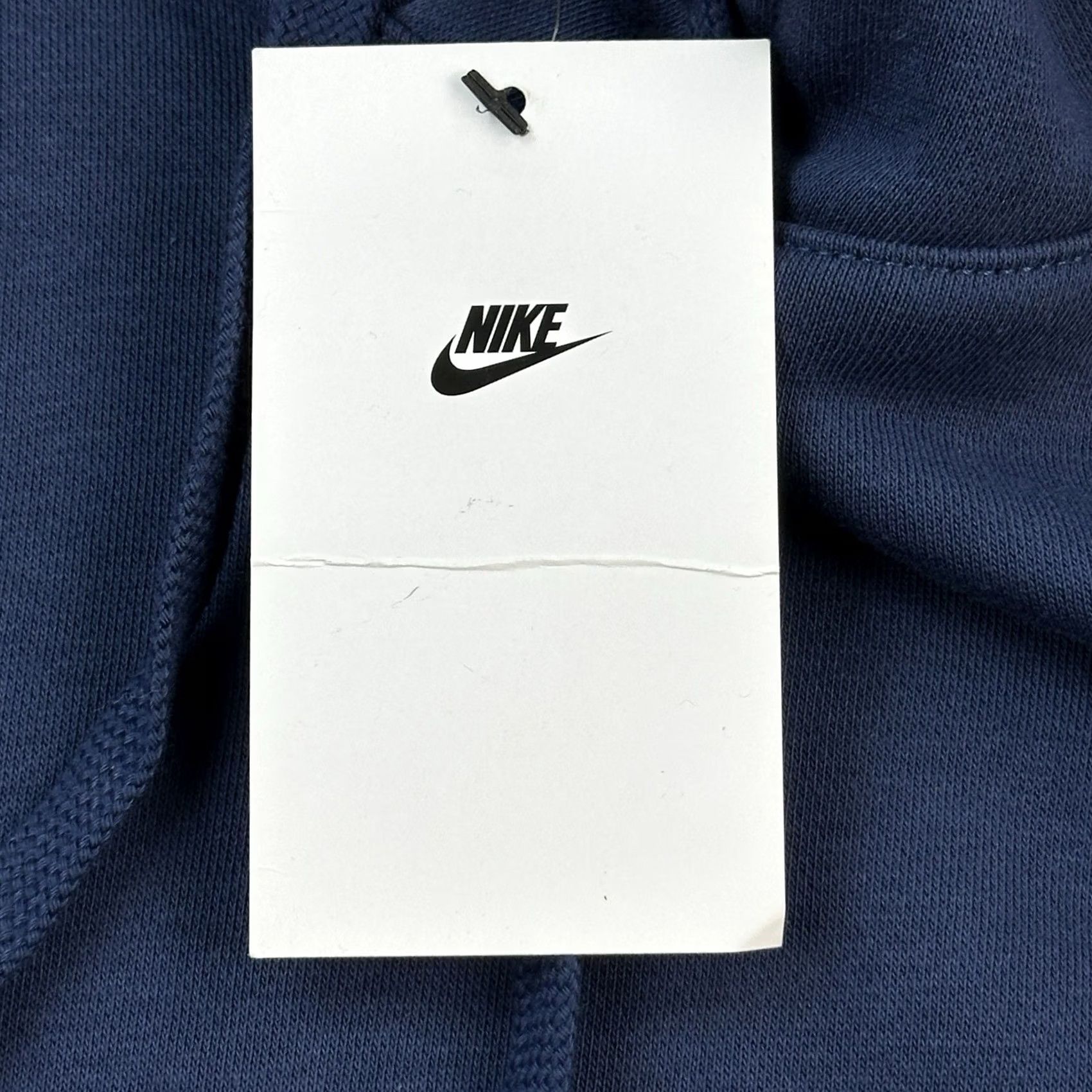Nike Nike Sportswear Hoodie Mens XL Navy Embroidered Swoosh Logo Pullover Size US XL / EU 56 / 4 - 4 Thumbnail