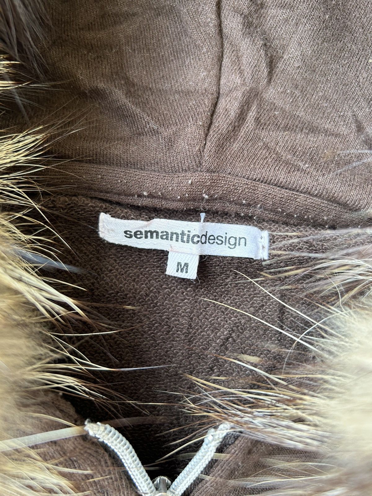 semanticdesign Semanticdesign fur hoodie multizip style ifsixwasnine lgb Size US M / EU 48-50 / 2 - 10 Thumbnail