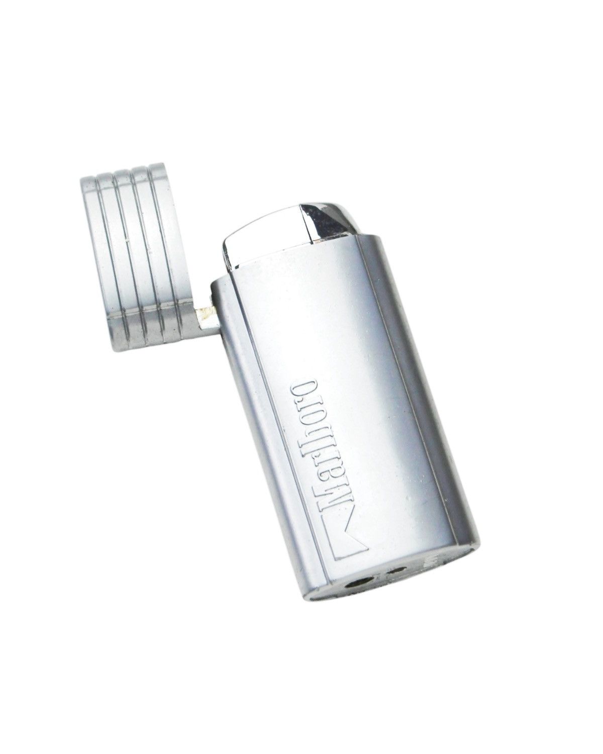 Vintage 2000S MARLBORO SILVER-TONE METAL GAS LIGHTER Size ONE SIZE - 3 Thumbnail
