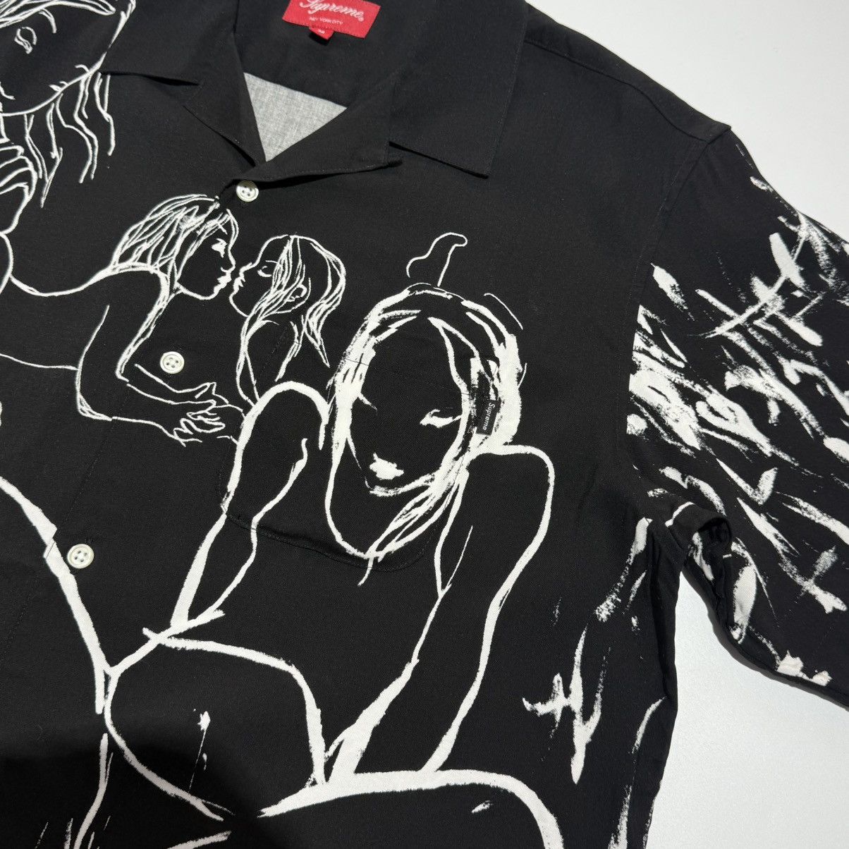 Supreme Supreme Rita Ackermann "Heroine" FW19 Button Up Shirt Size US M / EU 48-50 / 2 - 4 Thumbnail