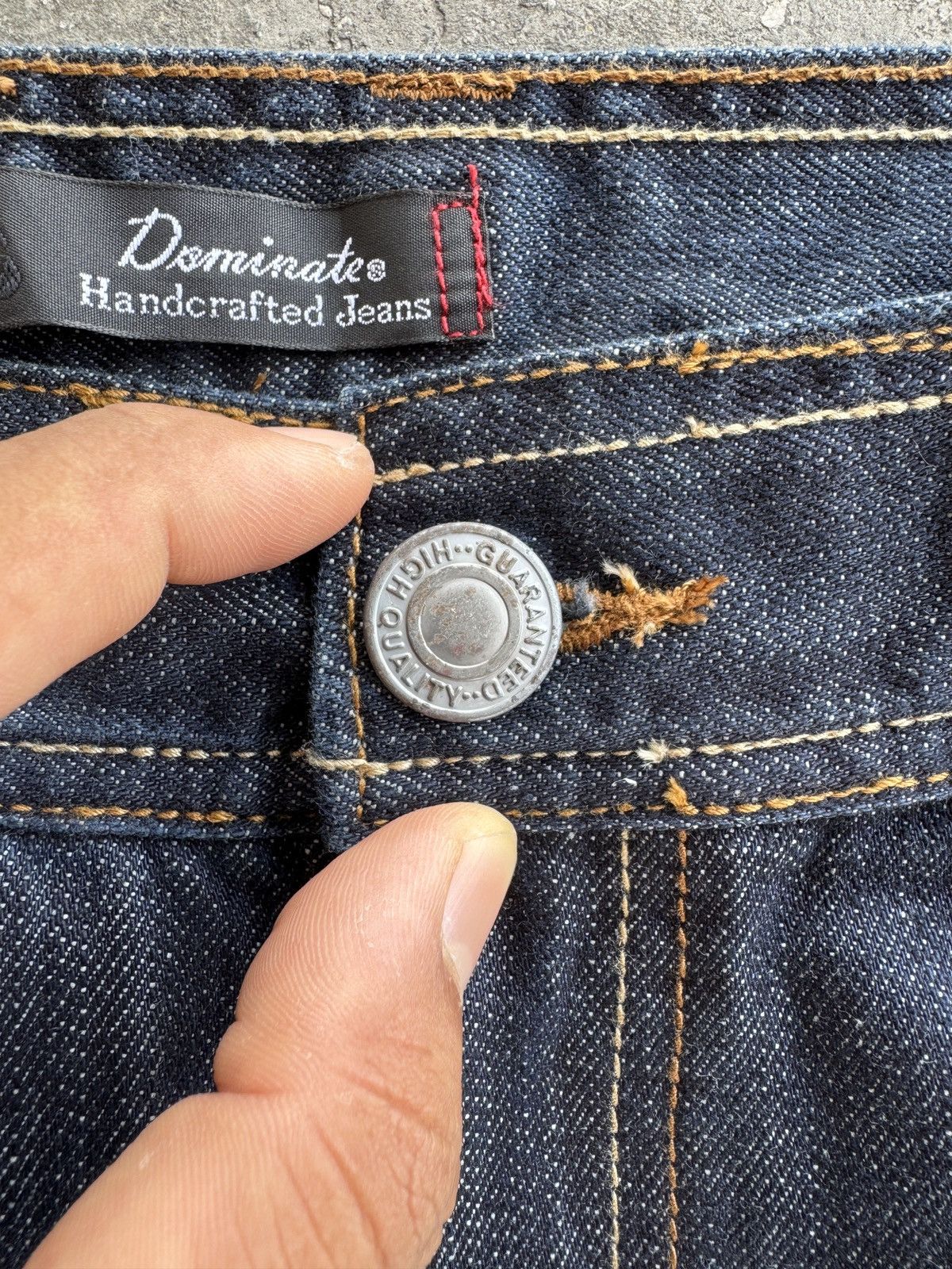Japanese Brand Special Design Dominate Handcrafted Jeans Size US 32 / EU 48 - 5 Thumbnail