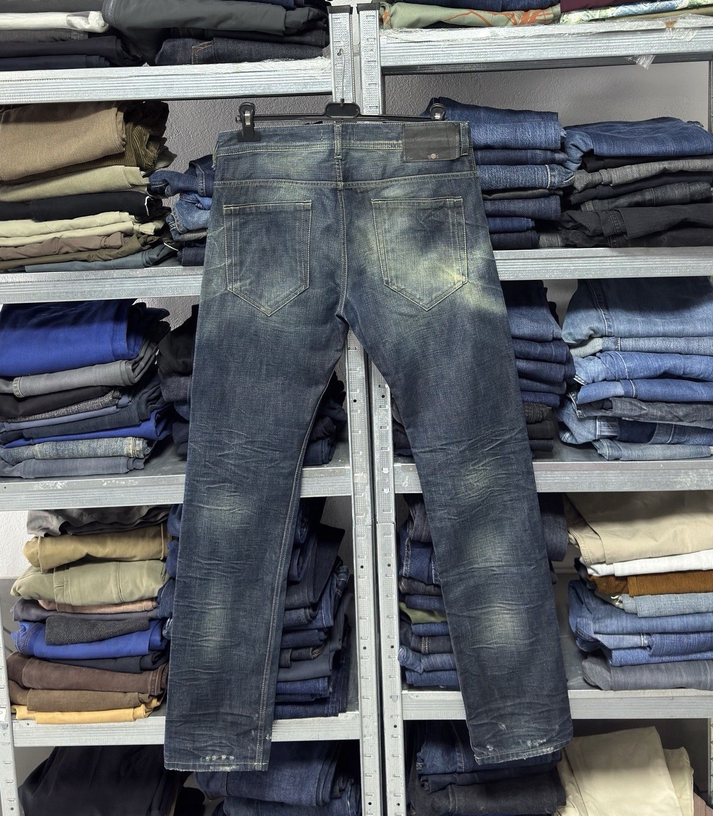 Diesel Black Gold Diesel Black Gold Distressed Denim Jeans Made in Italy Size US 31 - 10 Thumbnail