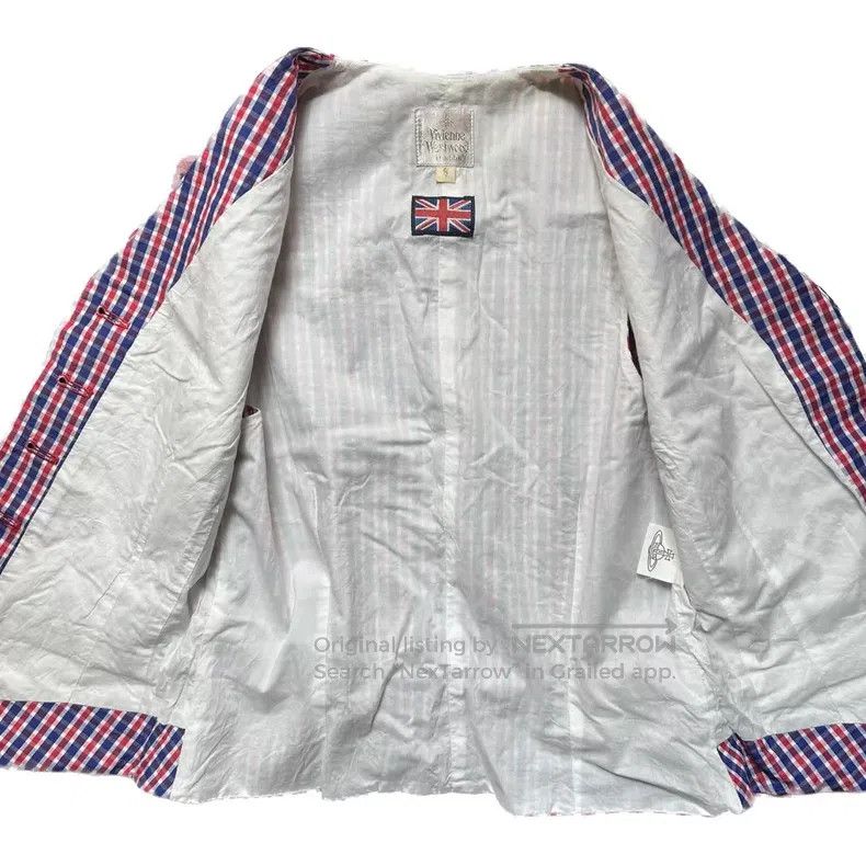 Vivienne Westwood Vivienne Westwood Plaid Vest Jacket Top Size XS / US 0-2 / IT 36-38 - 3 Thumbnail