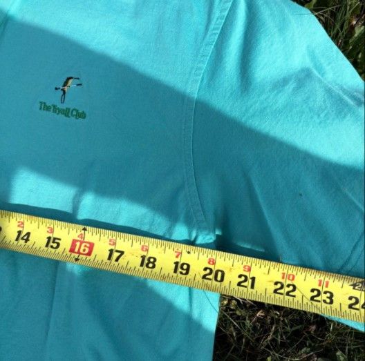 Peter Millar Peter Millar Golf Polo Shirt Mens Turquoise The Tryall Club Size US M / EU 48-50 / 2 - 6 Thumbnail