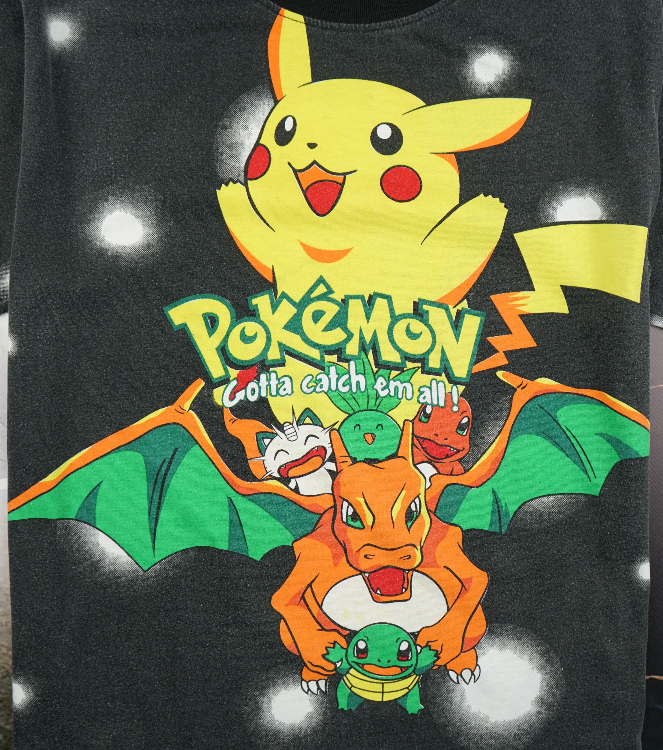 Anime × Cartoon Network × Vintage Vintage 90s Pokemon T-Shirt All Over Print Size US S / EU 44-46 / 1 - 2 Thumbnail