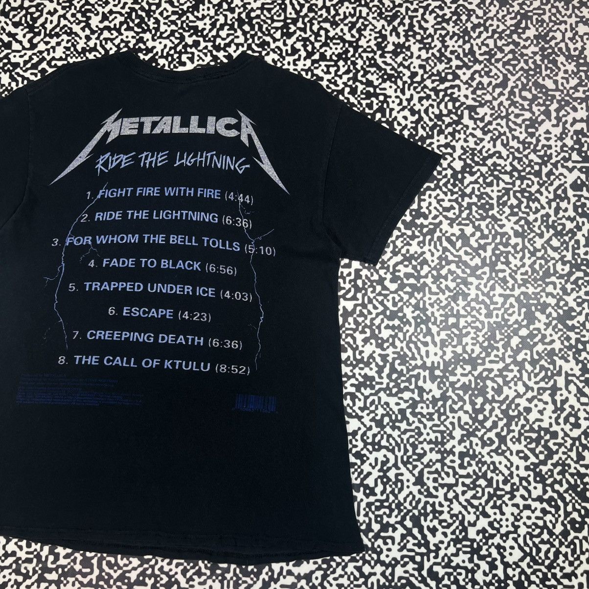 Metallica Vintage Y2K Metallica Ride The Lighting Band Rock Tour Size US M / EU 48-50 / 2 - 12 Thumbnail