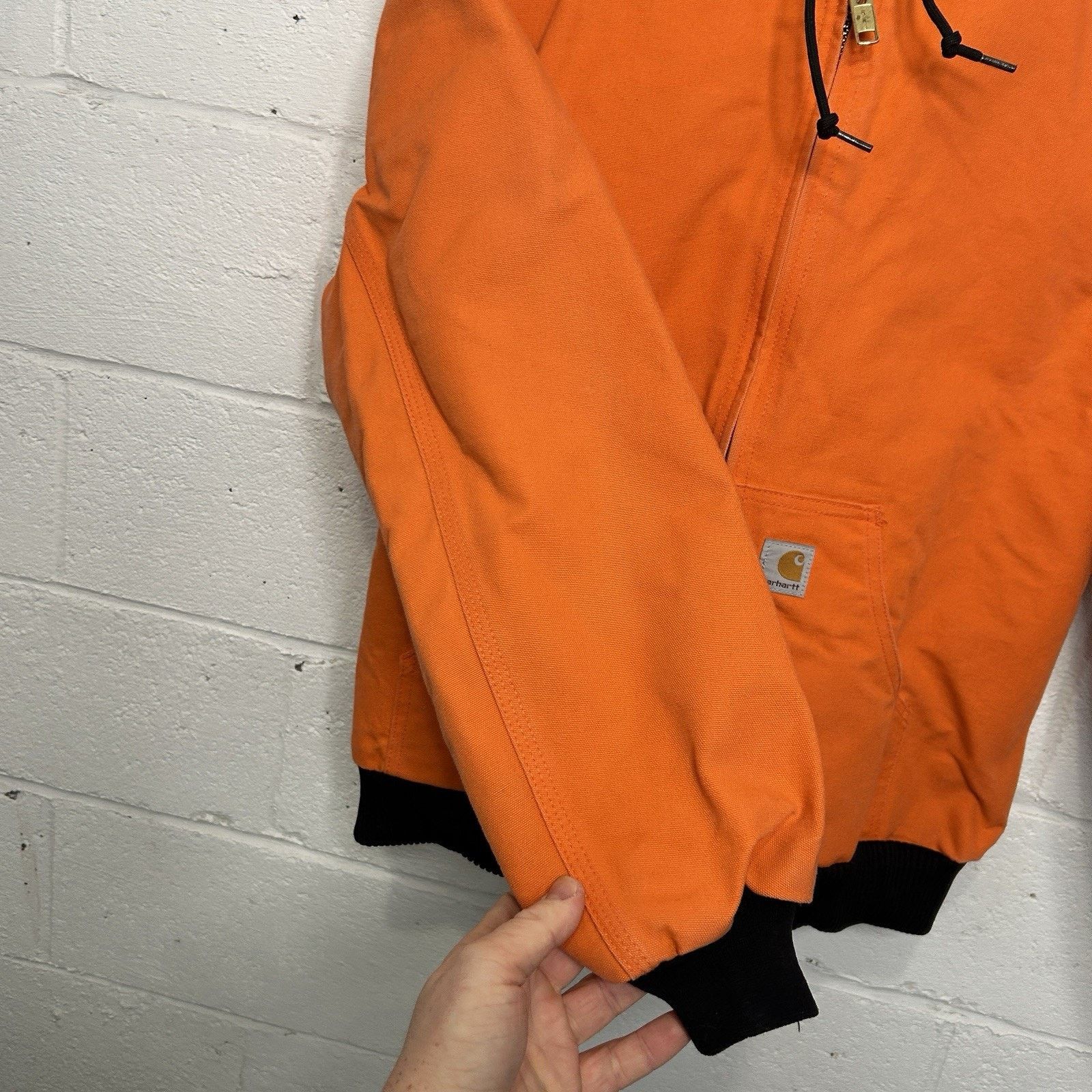 Carhartt Vintage Carhartt Quilted Active Jacket “Blaze Orange” J140 Size US M / EU 48-50 / 2 - 7 Thumbnail
