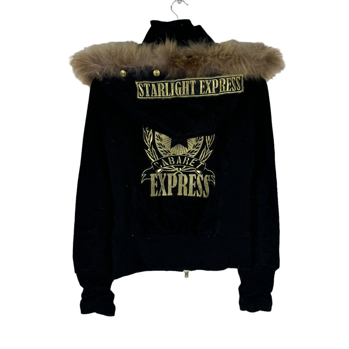 If Six Was Nine ☀️D.I.A STARLIGHT FUR RACCOON HOODIE ZIPPER JACKET Size S / US 4 / IT 40 - 8 Thumbnail