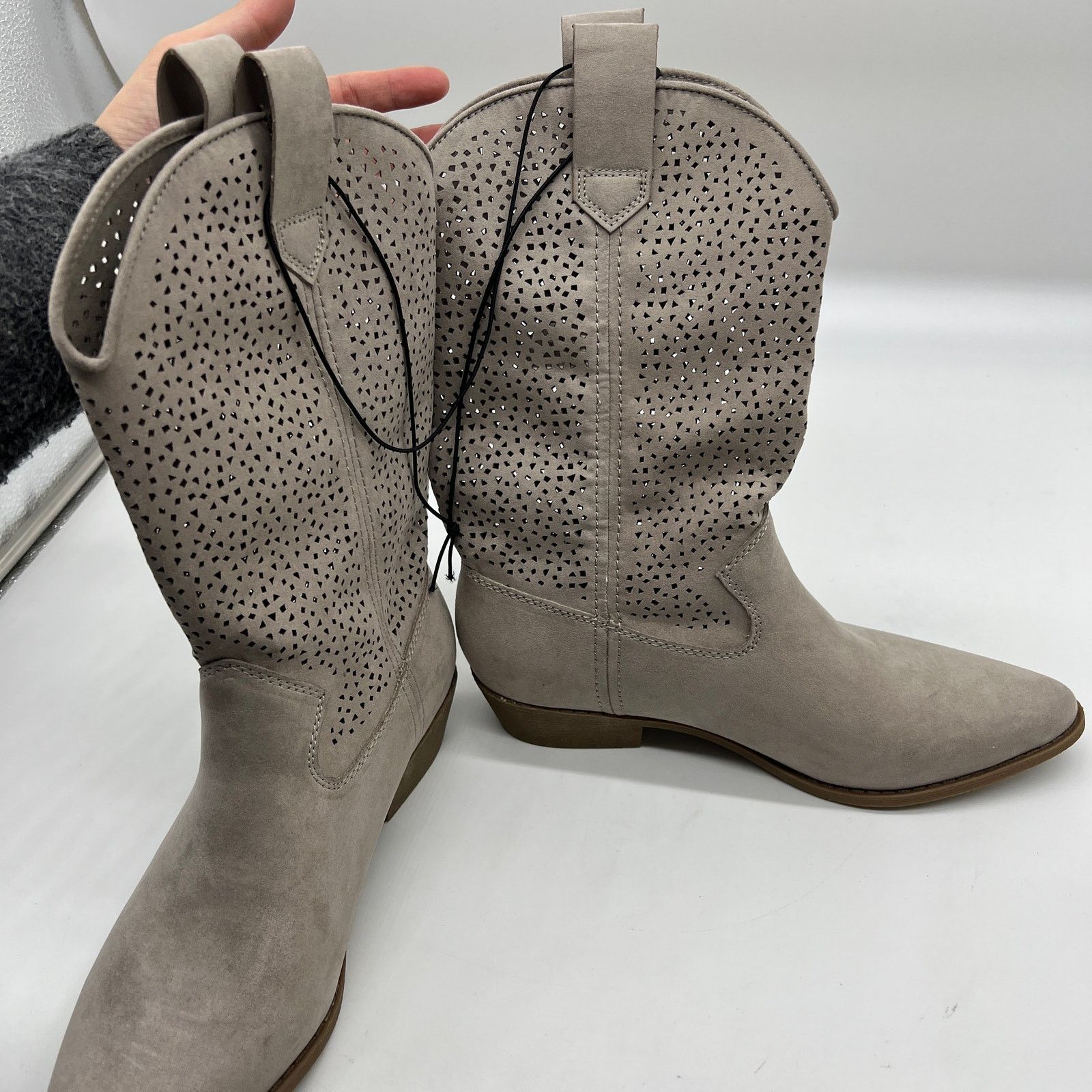 Other Arizona Jean Co Womens Western Heel Bootie9.5 Size US 9.5 / IT 39.5 - 10 Thumbnail