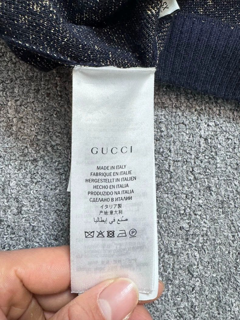 Gucci GucciJinsi Laohuaman logo knitted cardigan jacket 2503-Next Size US XS / EU 42 / 0 - 5 Thumbnail