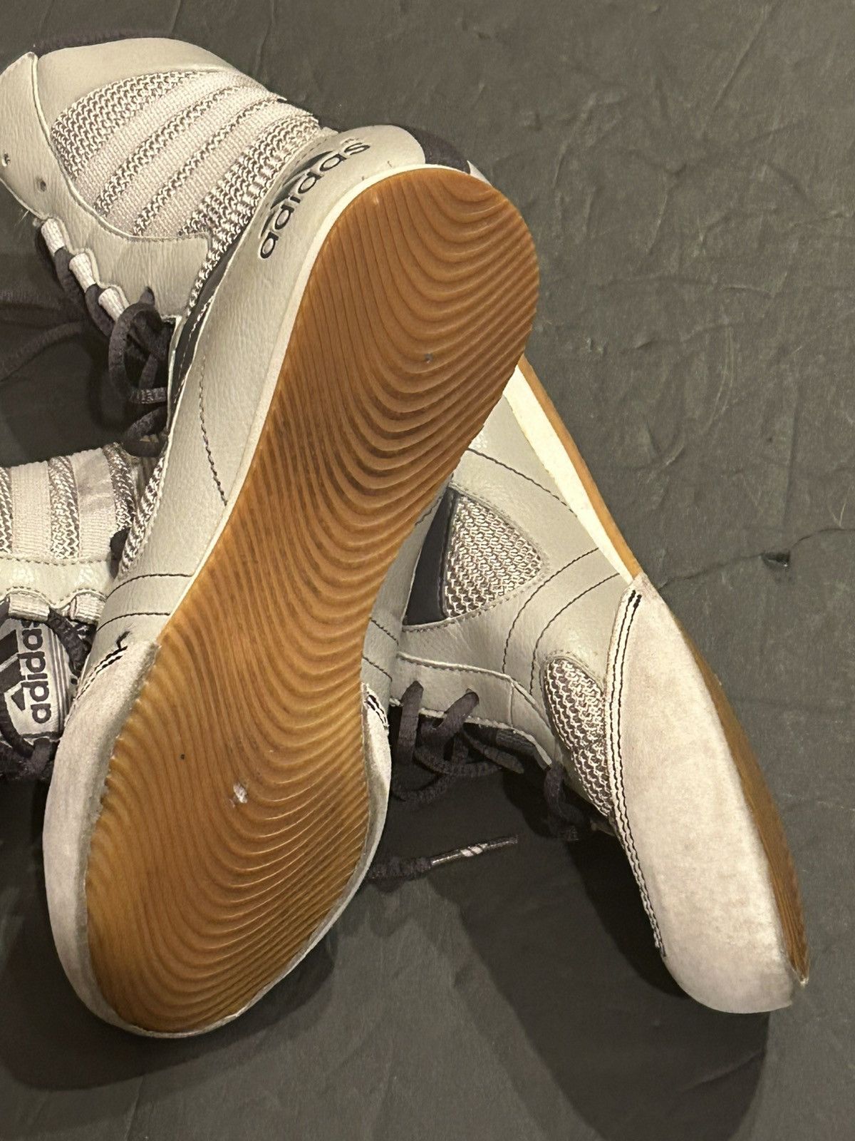 Adidas × Vintage Vintage 90’s Adidas Diesel Puma wrestling boxing size 4 Size US 5 / EU 37 - 7 Thumbnail