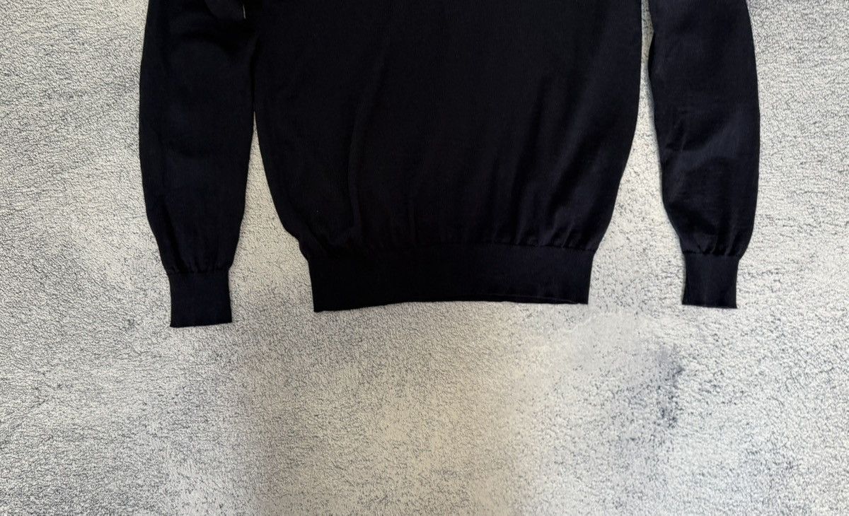 Suitsupply Suitsupply Mens M Merino Wool V Neck Sweater Pullover Navy Size US M / EU 48-50 / 2 - 7 Thumbnail