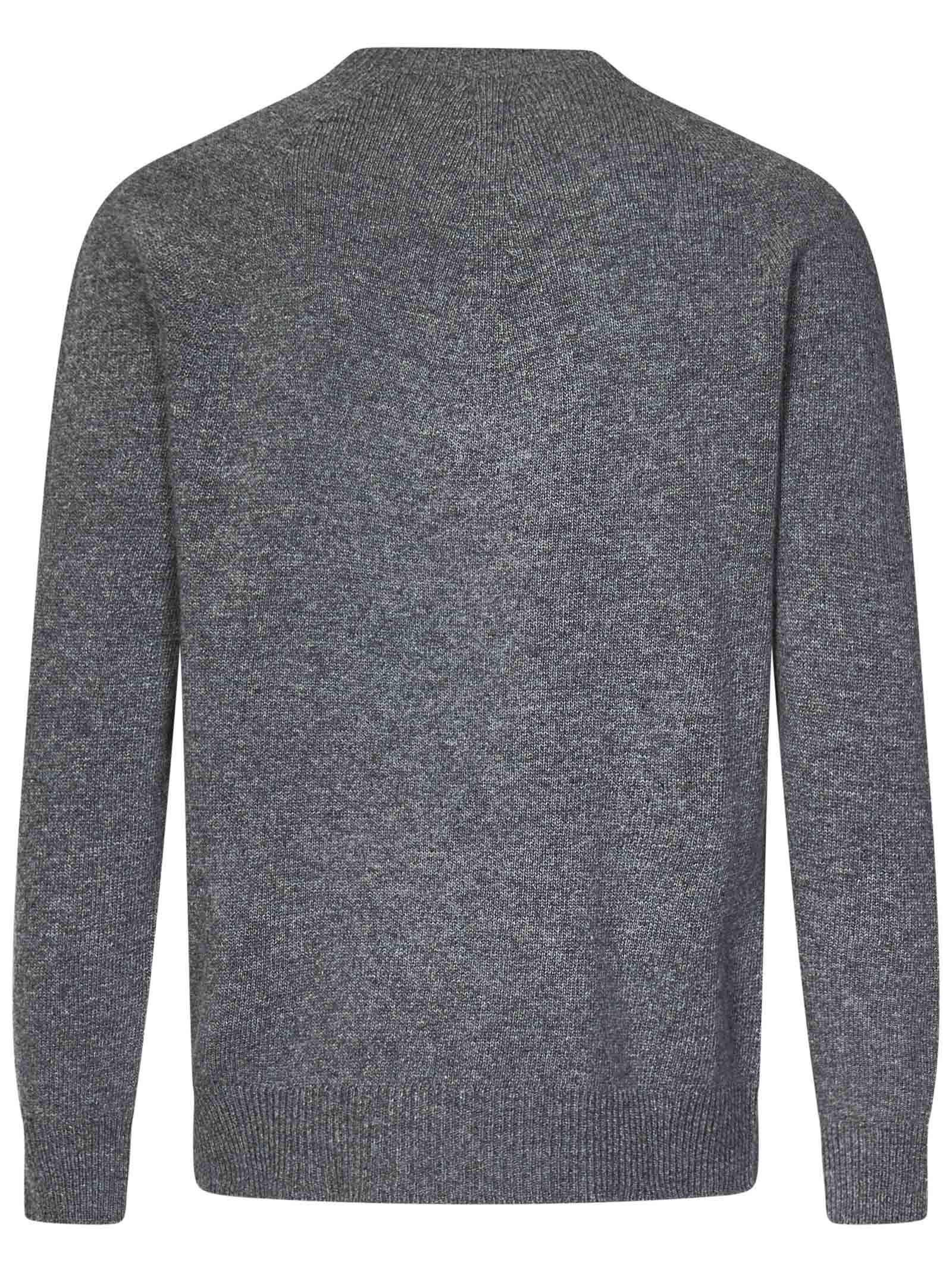 Jil Sander o1y1124 Cashmere Wool Blend Sweater in Grey Size US M / EU 48-50 / 2 - 2 Thumbnail
