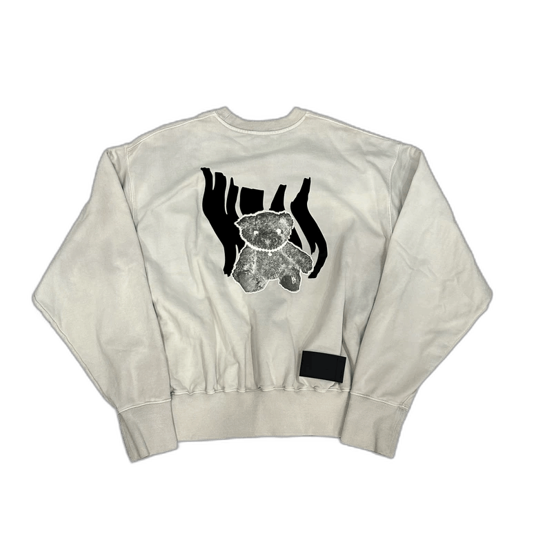 WE11DONE We11done Pearl Bear Long Sleeve Sweatshirt Size US L / EU 52-54 / 3 - 1 Thumbnail