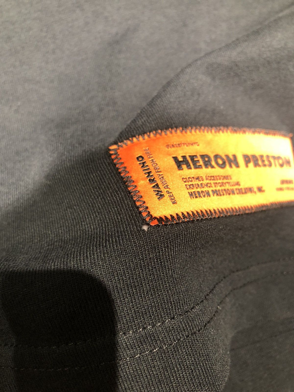 Heron Preston Heron Preston Heron BW Oversized T-Shirt Size US M / EU 48-50 / 2 - 8 Thumbnail